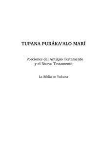 Yukuna Bible [ycn]