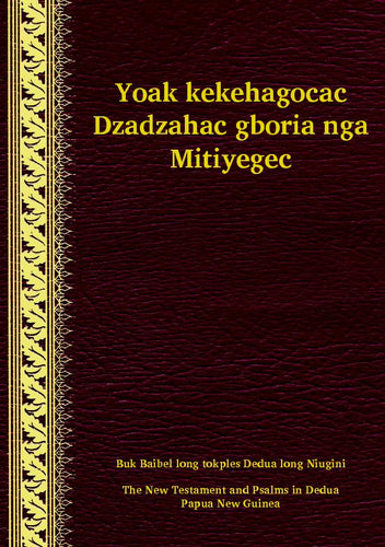 Dedua NT with Psalms [ded]