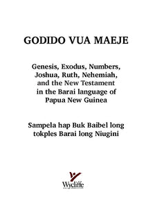 Barai Bible [bbb]