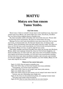 Yessan-Mayo (Yawu) NT [yssW]