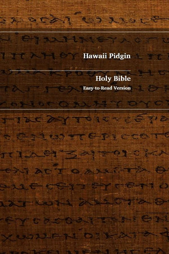 Hawaii Pidgin-English Bilingual NT