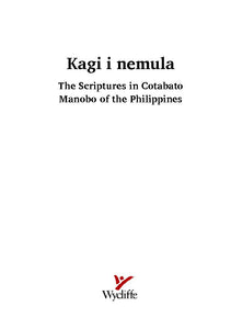 Manobo, Cotabato Bible [mta]
