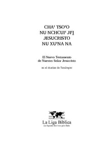 Chatino de Tataltepec NT (cta)