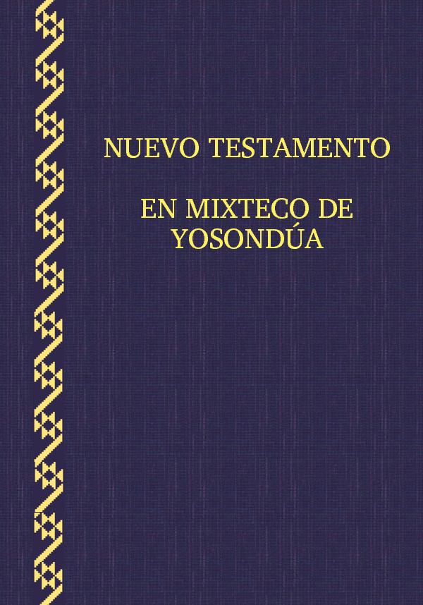 Mixteco de Yosondua NT (mpm)